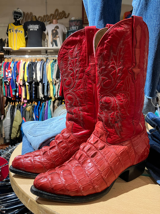 Exotic Western Boots Size: 8