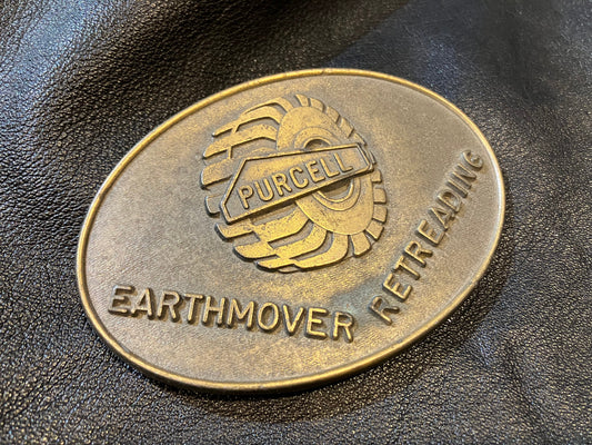 Purcell Earthmover - Belt Buckle
