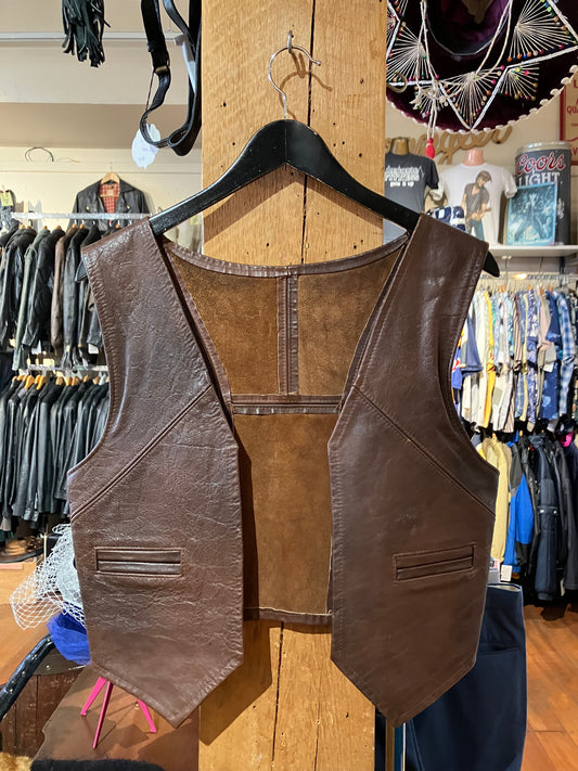 Leather Vest