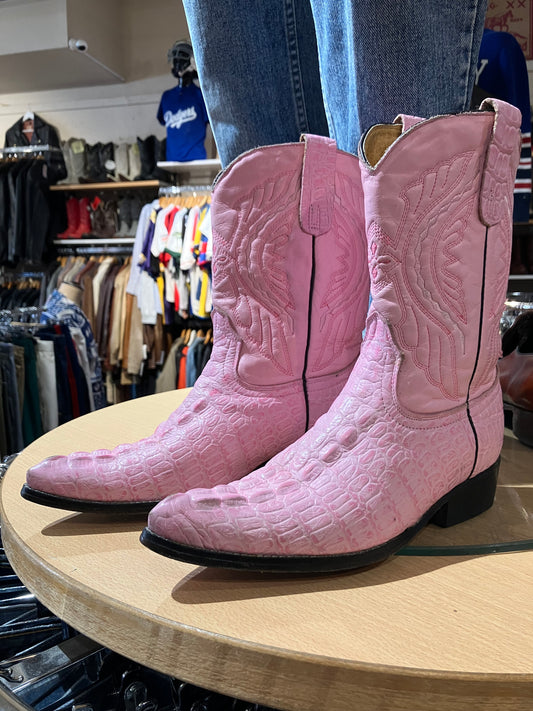 USA Exotic Western Boots - Size: 6-7W