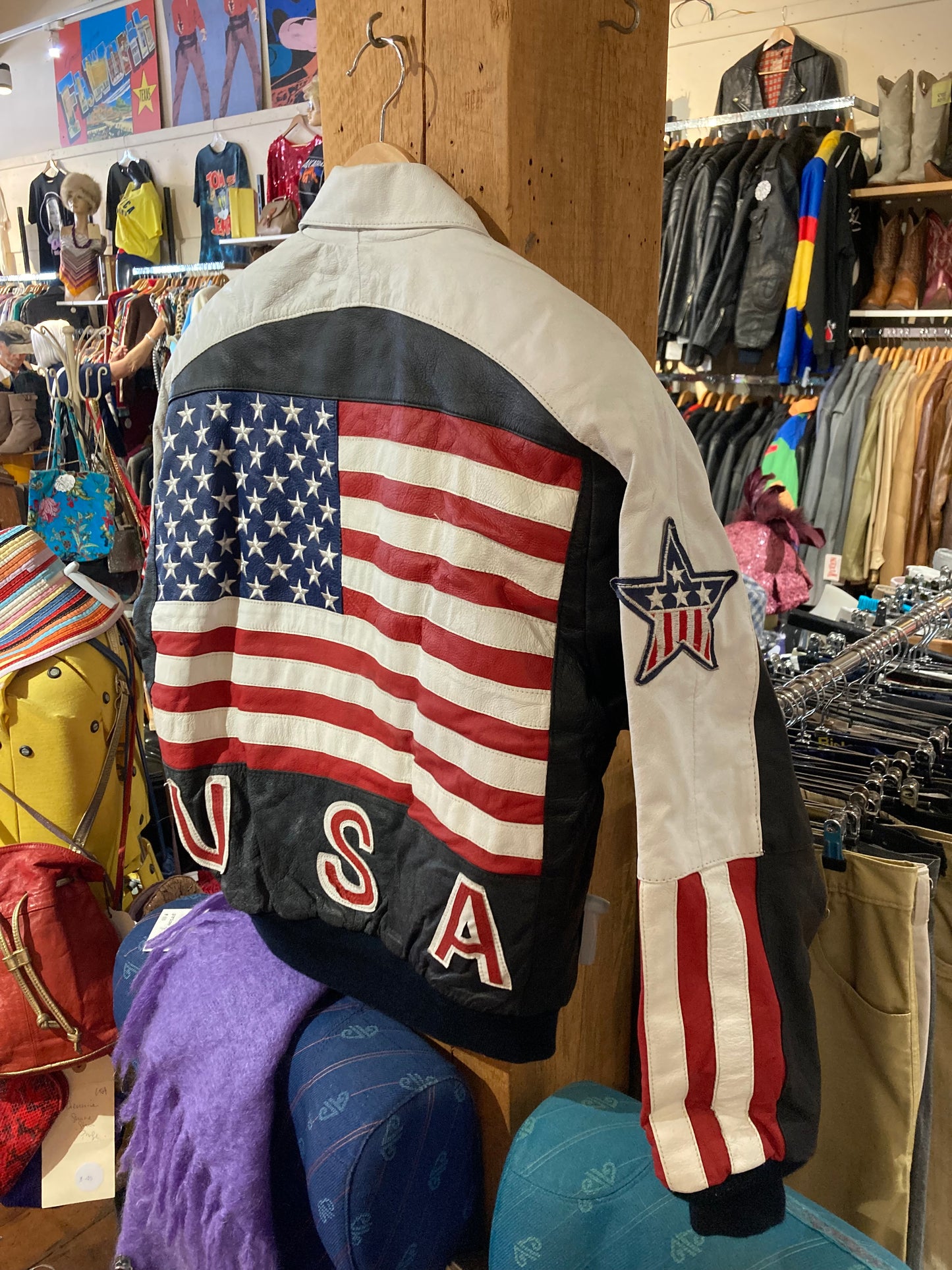 USA Leather Jacket