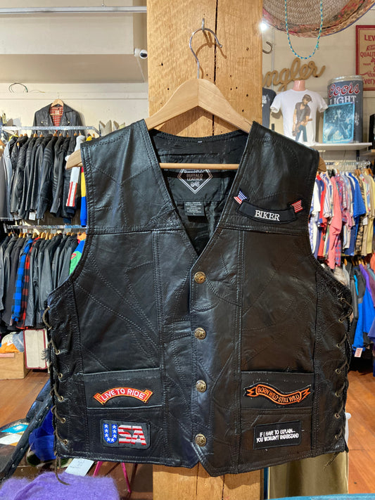 USA Biker Vest