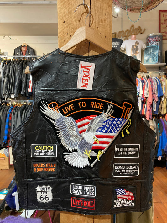 USA Biker Vest