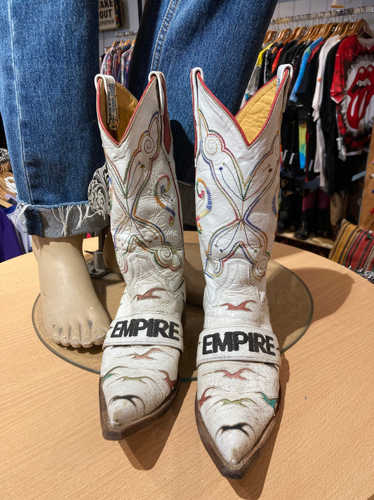 USA Fancy Western Boots Size: 9W