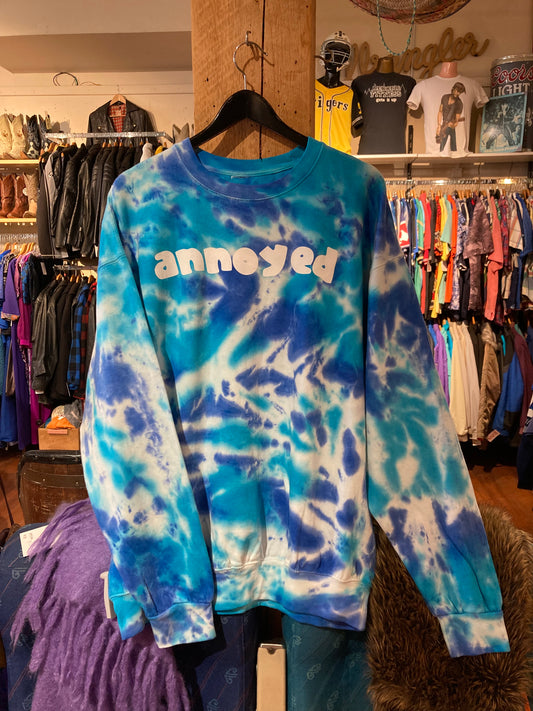 USA Annoyed Tie-Dye Sweater