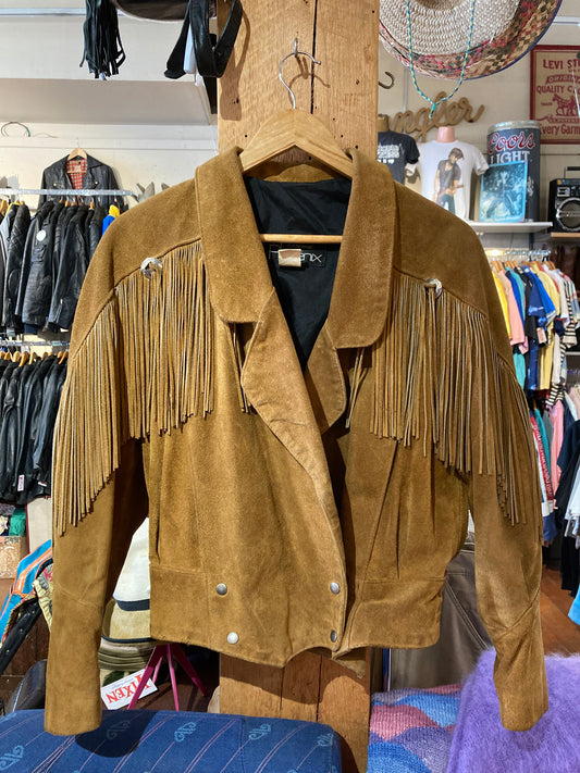 Suede Tassel Jacket