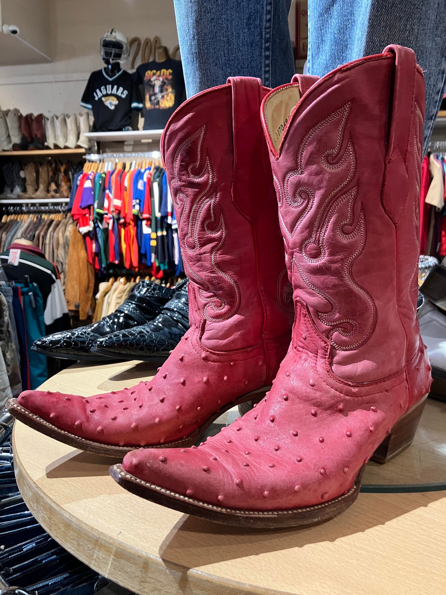 Fancy Exotic Western Boots - SizeL 9 1/2