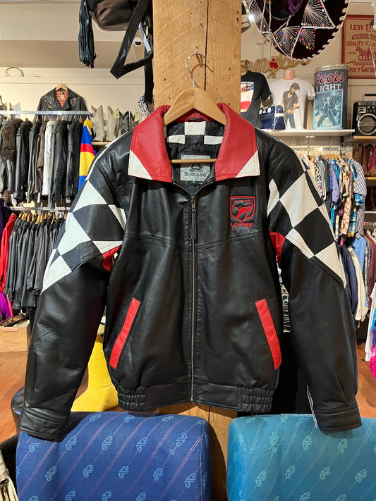 Lux Leather Racer - Size: Sm/M
