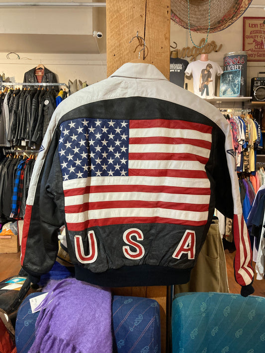 USA Leather Jacket