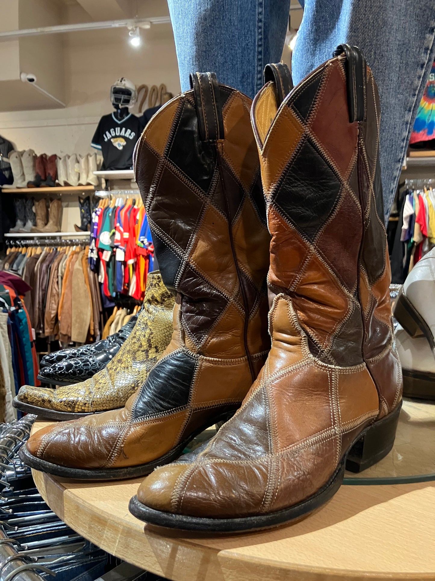 USA Leather Western Boot
