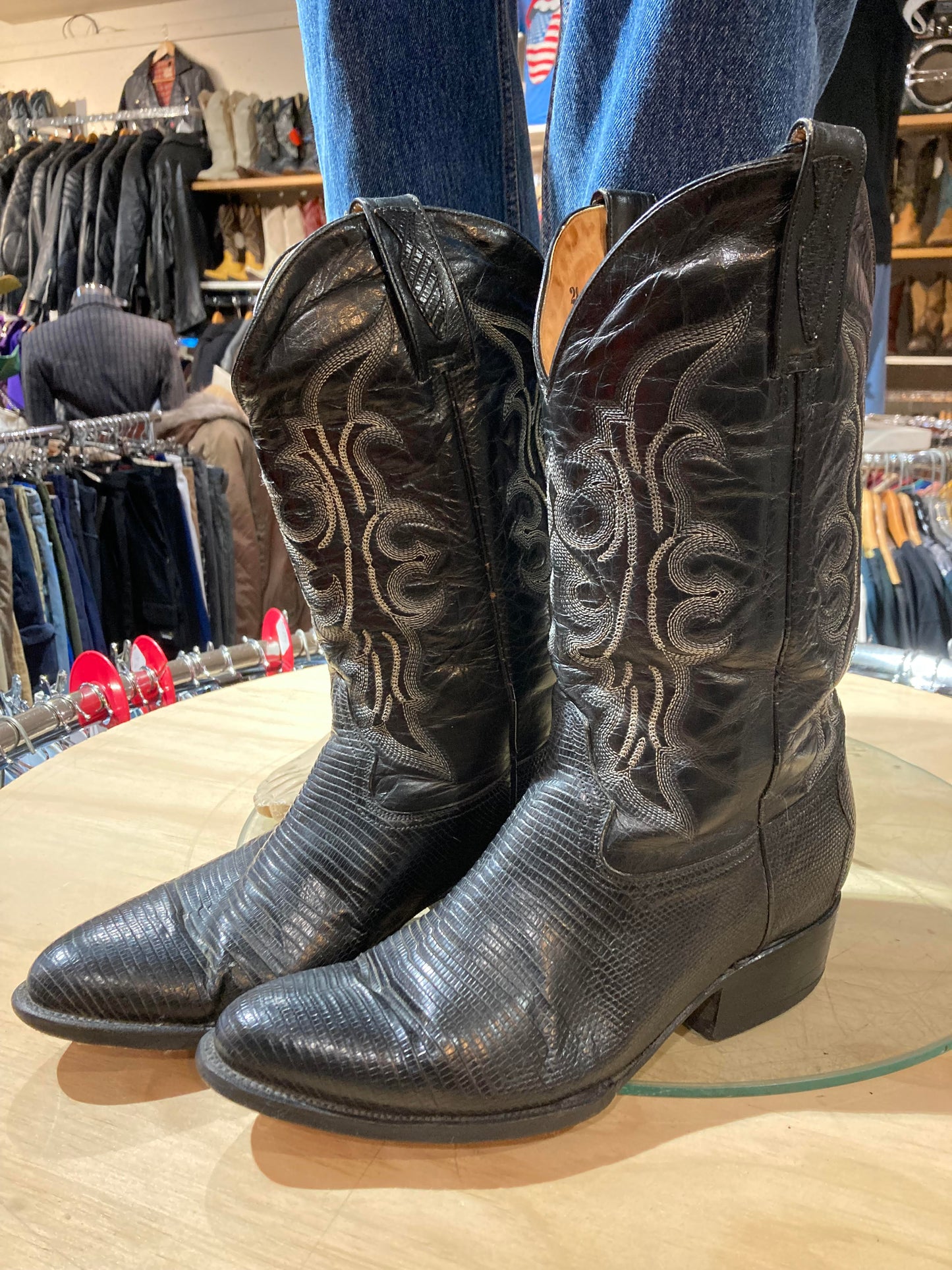 USA Exotic Western Boots Size: 9