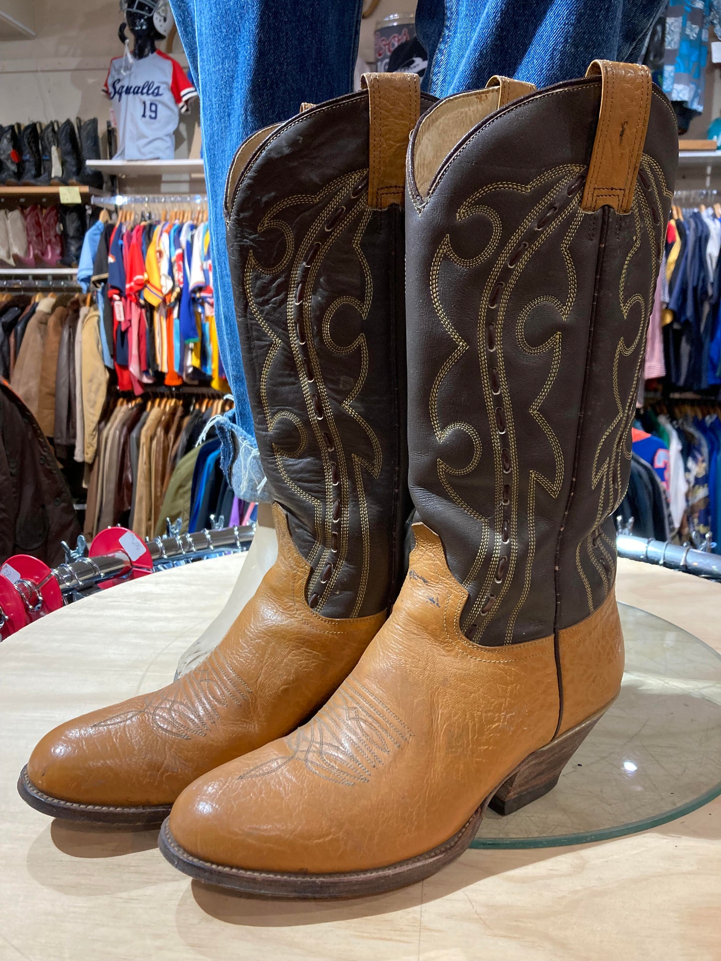 USA Vintage Cowboy Boots VixenVintage